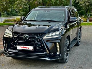 2016 Lexus LX 450d III Рестайлинг 2, чёрный, 7100000 рублей, вид 3