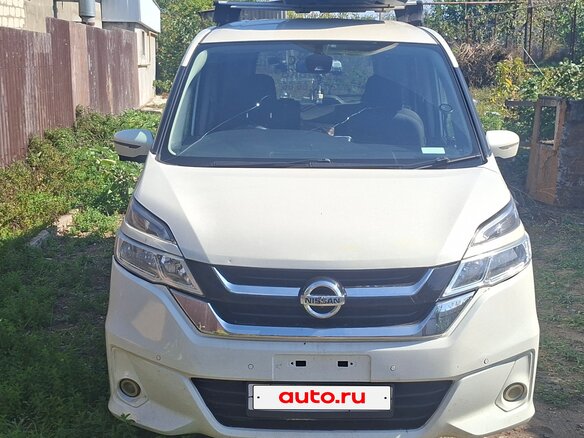 2016 Nissan Serena S-Hybrid V (C27), белый, 1100000 рублей - вид 1