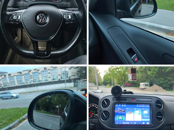 2014 Volkswagen Tiguan I Рестайлинг, чёрный - вид 9