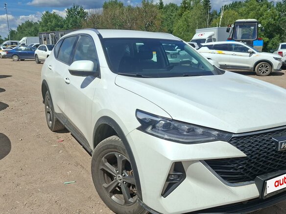 2022 Haval F7 I Рестайлинг, белый, 2016000 рублей - вид 1