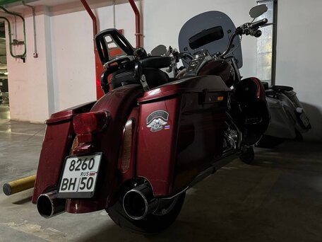 2013 Harley-Davidson Road King, красный, 1400000 рублей, вид 3