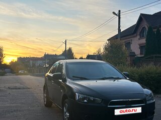 2008 Mitsubishi Lancer X, чёрный, 399000 рублей, вид 3