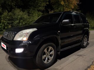 2004 Toyota Land Cruiser Prado 5-speed 120 Series, чёрный, 1495000 рублей, вид 1