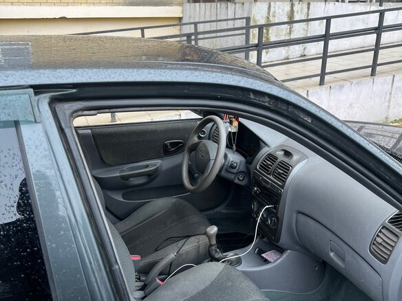 2008 Hyundai Accent ТагАЗ II, серый, 320000 рублей - вид 5