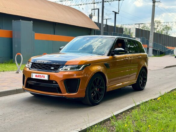 2019 Land Rover Range Rover Sport SVR II Рестайлинг, оранжевый - вид 2