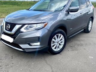 2017 Nissan Rogue II Рестайлинг, серый, 1850000 рублей, вид 1