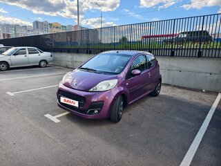 2012 Peugeot 107 I Рестайлинг 2, фиолетовый, 490000 рублей, вид 2