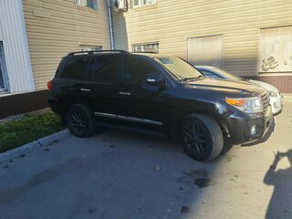 2012 Toyota Land Cruiser 200 Series Рестайлинг 1, чёрный, 4300000 рублей, вид 5