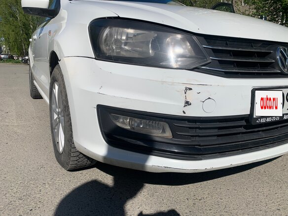 2020 Volkswagen Polo V Рестайлинг, белый, 550000 рублей - вид 5