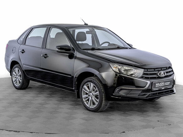 2025 Lada (ВАЗ) Granta I Рестайлинг, чёрный - вид 2