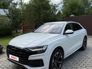 2021 Audi Q8 45 TDI I (4M), белый, 6500000 рублей, вид 2