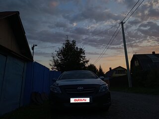 2007 Toyota Corolla X (E140, E150), серебристый, 630000 рублей, вид 1
