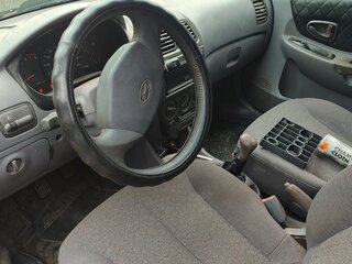 2007 Hyundai Accent ТагАЗ II, красный, 450000 рублей, вид 3