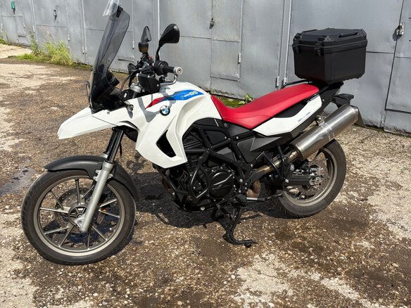 2010 BMW F 650 GS, белый, 655000 рублей - вид 9