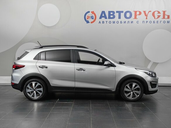 2018 Kia Rio X-Line IV, серебристый, 1564000 рублей - вид 4