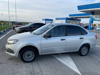 2020 Lada (ВАЗ) Granta I Рестайлинг, серебристый, 480000 рублей, вид 2