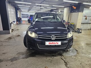 2012 Volkswagen Touareg II, чёрный, 1800000 рублей, вид 2
