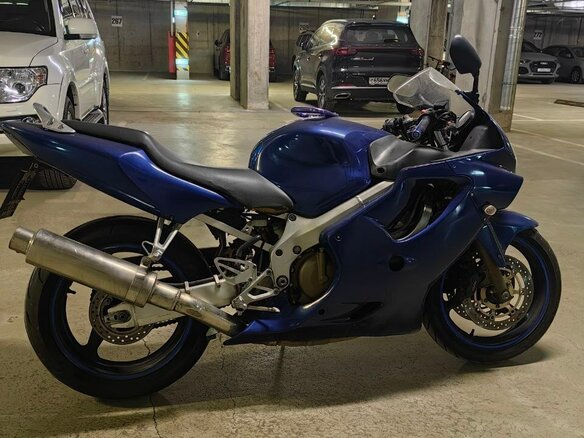 2004 Honda CBR 600F, синий, 370000 рублей - вид 2