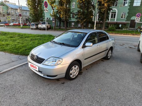 2003 Toyota Corolla IX (E120, E130), серый, 700000 рублей, вид 2