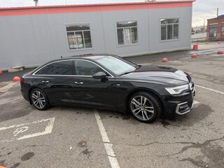 2024 Audi A6 45 TFSI Long V (C8) Рестайлинг, чёрный, 6500000 рублей, вид 2