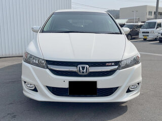 2013 Honda Stream II Рестайлинг, белый, 1012000 рублей, вид 2