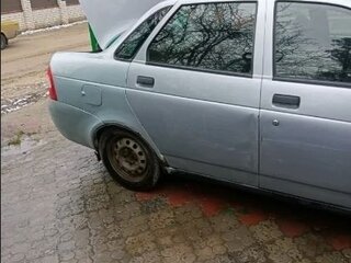 2007 Lada (ВАЗ) Priora I, серебристый, 180000 рублей, вид 3