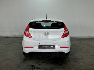 2015 Hyundai Solaris I Рестайлинг, белый, 812000 рублей, вид 5