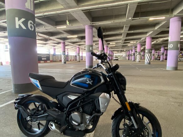 2024 CFMoto 300CL-X, чёрный, 350000 рублей - вид 7