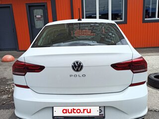 2020 Volkswagen Polo VI, белый, 1300000 рублей, вид 4