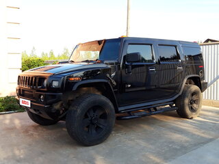 2003 Hummer H2 I, чёрный, 2700000 рублей, вид 1