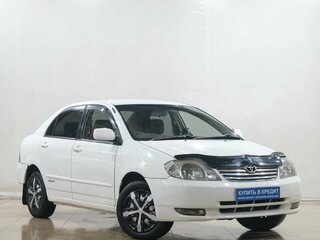 2002 Toyota Corolla IX (E120, E130), белый, 439000 рублей, вид 1