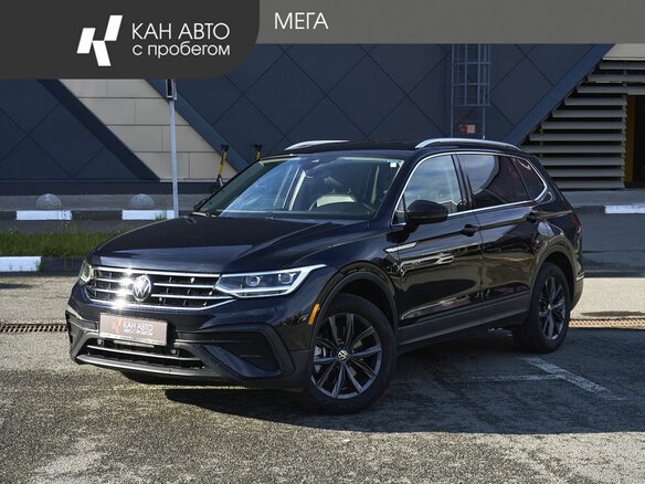 2021 Volkswagen Tiguan Allspace II Рестайлинг, чёрный