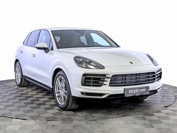 2018 Porsche Cayenne III, белый - вид 3