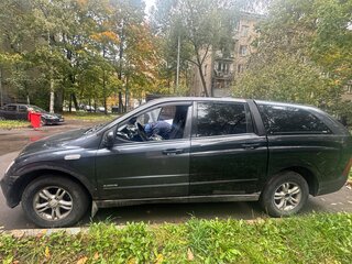 2008 SsangYong Actyon Sports I, чёрный, 650000 рублей, вид 2