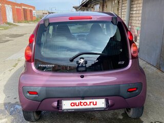 2012 Peugeot 107 I Рестайлинг 2, фиолетовый, 560000 рублей, вид 2
