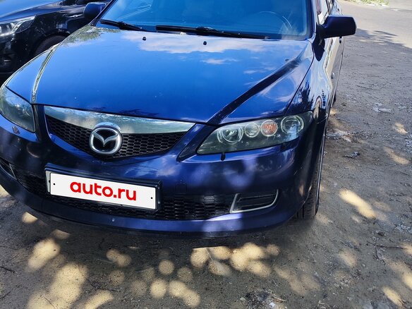 2005 Mazda 6 I (GG) Рестайлинг, синий - вид 1