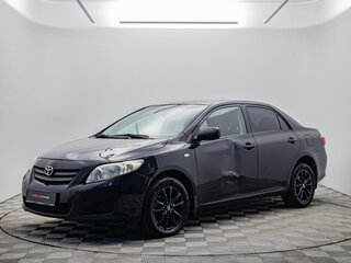 2008 Toyota Corolla X (E140, E150), чёрный, 557000 рублей, вид 1