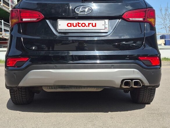 2017 Hyundai Santa Fe III Рестайлинг, чёрный, 2050000 рублей - вид 5