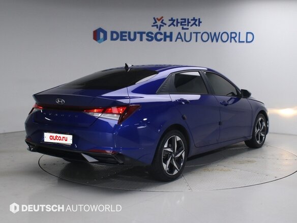 2023 Hyundai Avante VII, синий - вид 2