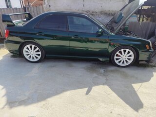 2001 Subaru Impreza II, зелёный, 750000 рублей, вид 5