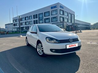 2012 Volkswagen Golf VI, белый, 850000 рублей, вид 2