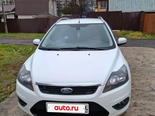 2009 Ford Focus II Рестайлинг, белый, 550000 рублей, вид 2