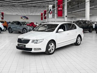 2011 Skoda Superb DSG II, белый, 1542000 рублей, вид 1
