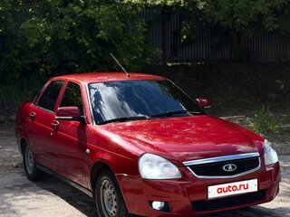 2007 Lada (ВАЗ) Priora I, красный, 180000 рублей, вид 2