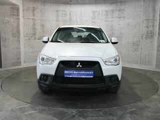 2012 Mitsubishi ASX I, белый, 946000 рублей, вид 2