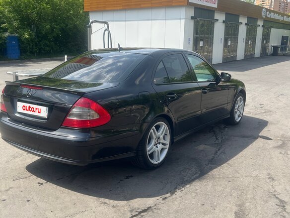 2006 Mercedes-Benz E-Класс 200 III (W211, S211) Рестайлинг, чёрный - вид 3