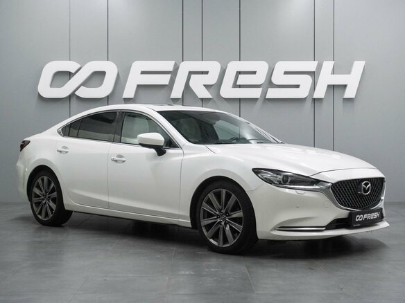2018 Mazda 6 III (GJ) Рестайлинг 2, белый, 2129000 рублей