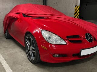 2004 Mercedes-Benz SLK-Класс 350 II (R171), красный, 2450000 рублей, вид 1