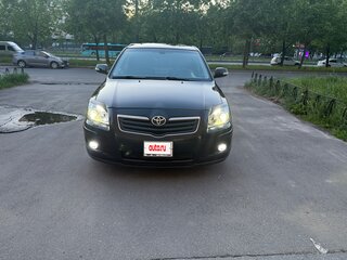 2007 Toyota Avensis II Рестайлинг, чёрный, 710000 рублей, вид 1