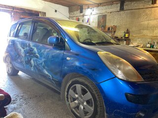2006 Nissan Note I, синий, 370000 рублей, вид 4